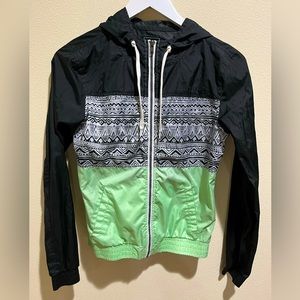 Empyre Printed Windbreaker